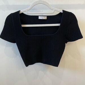 Aritzia Babaton square neck top